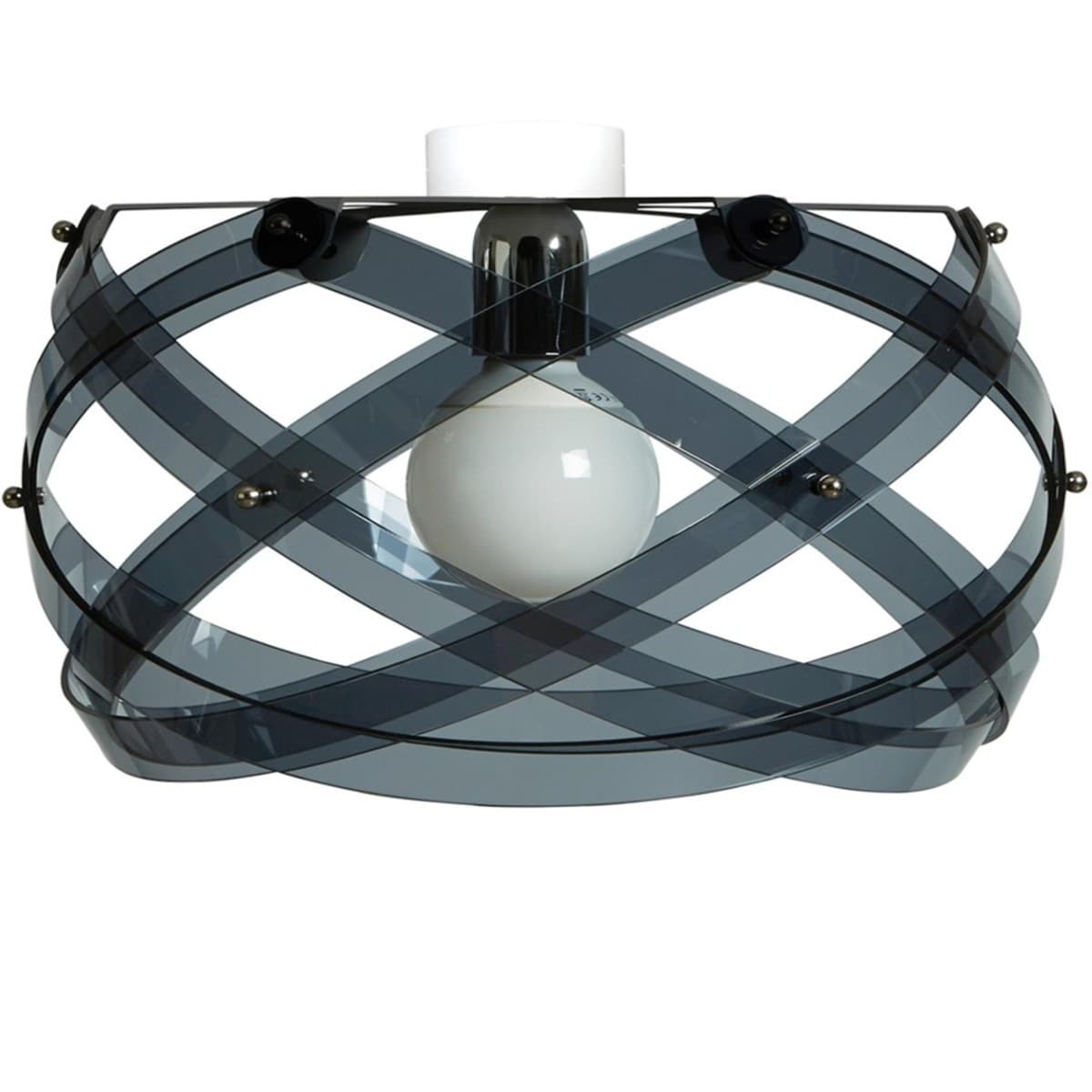 Plafoniera moderna EMPORIUM NUCLEA E27 LED 53CM metacrilato lampada soffitto - 23