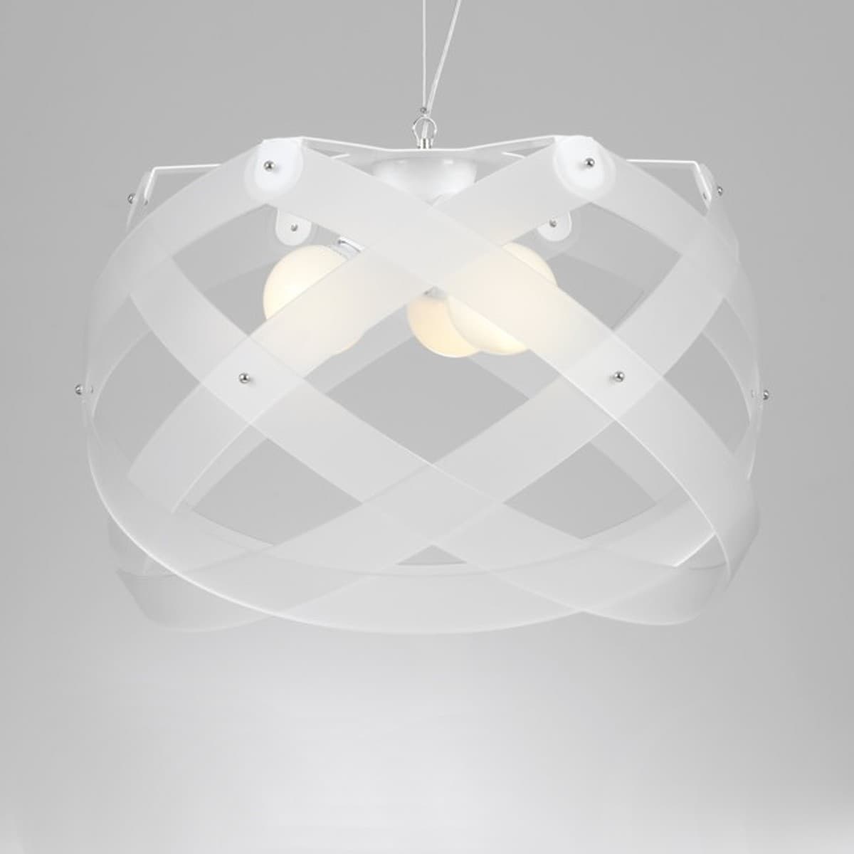 Lampadario moderno EMPORIUM NUCLEA E27 LED 67CM metacrilato sospensione - 18
