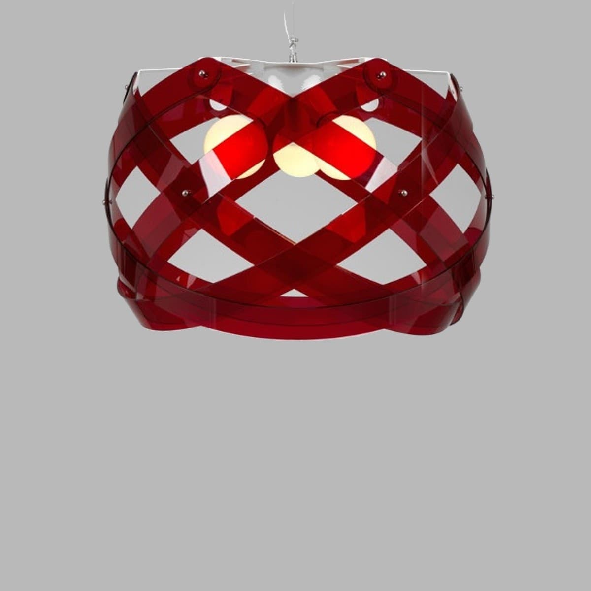 Lampadario moderno EMPORIUM NUCLEA E27 LED 67CM metacrilato sospensione - 5