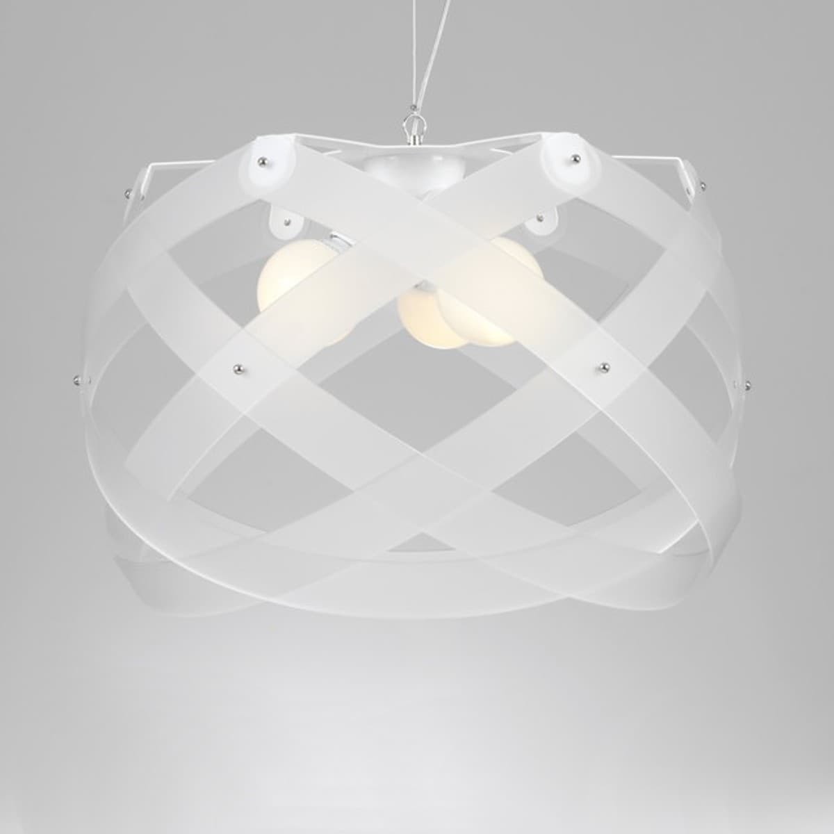 Lampadario moderno EMPORIUM NUCLEA E27 LED 67CM metacrilato sospensione - 8