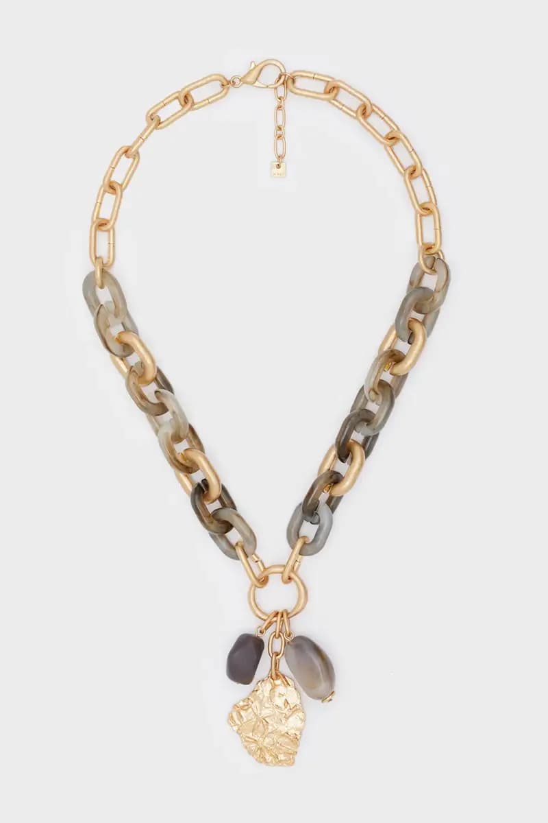 NALÌ | Collana Ivy long pendente resina - 2