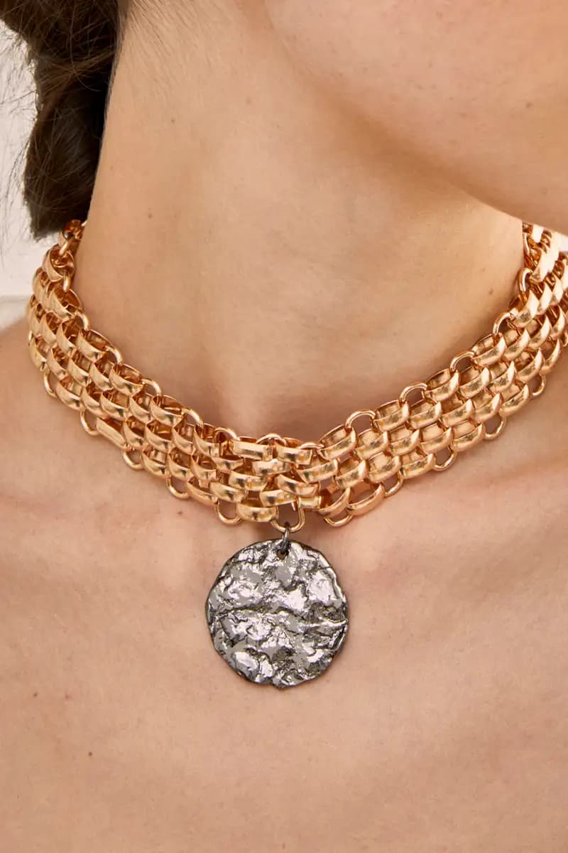 NALÌ | Collana girocollo multi catena - 4