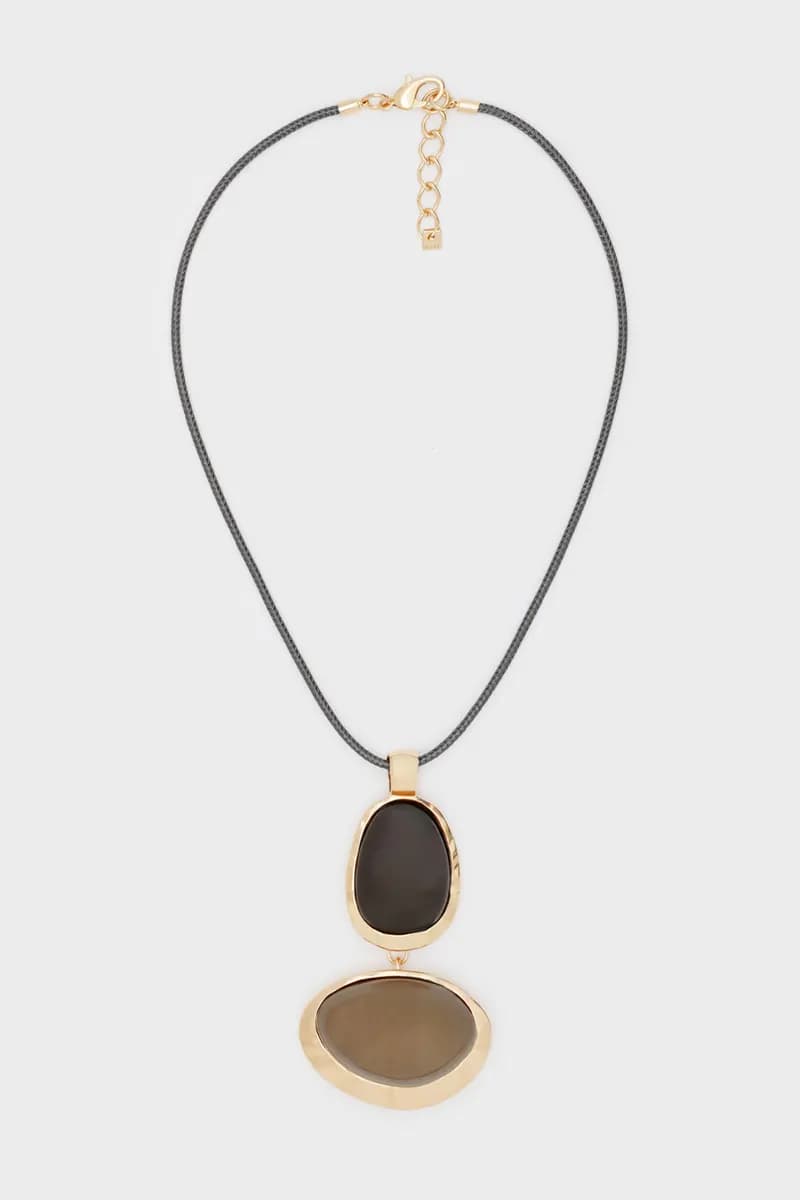 NALÌ | Collana lunga Nova con pendente in resina - 2