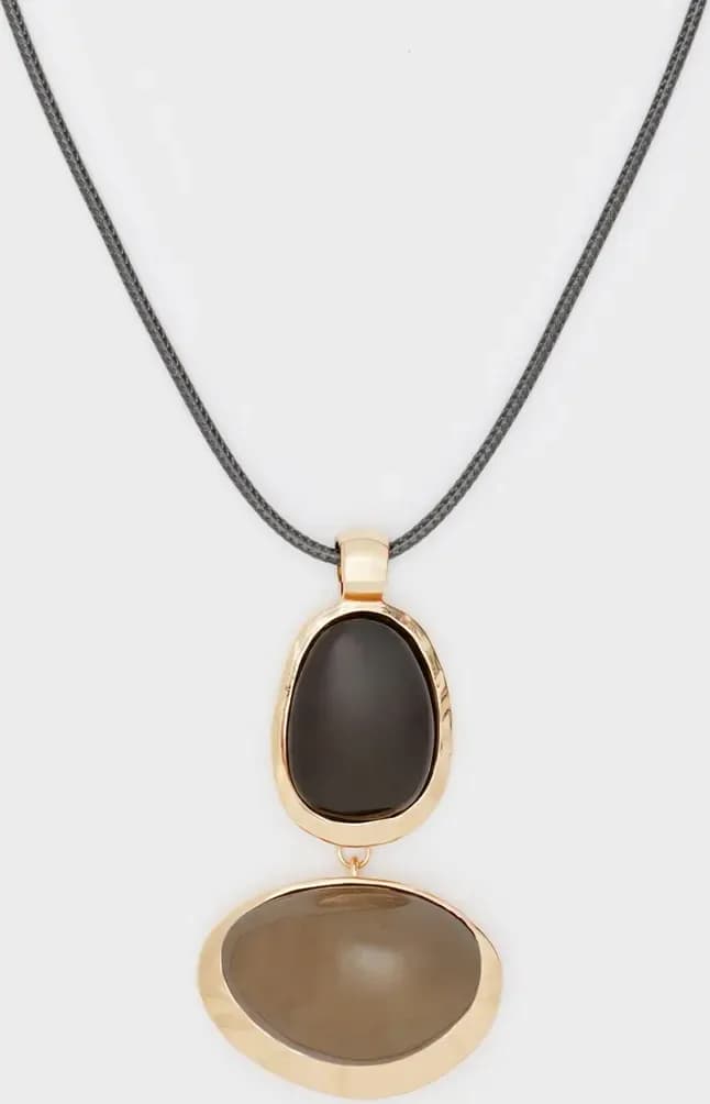 NALÌ | Collana lunga Nova con pendente in resina - 3