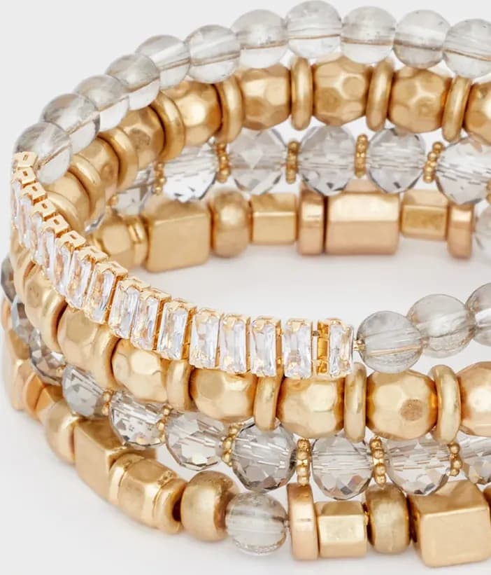 NALÌ | Set bracciali luxe small con sfere - 3