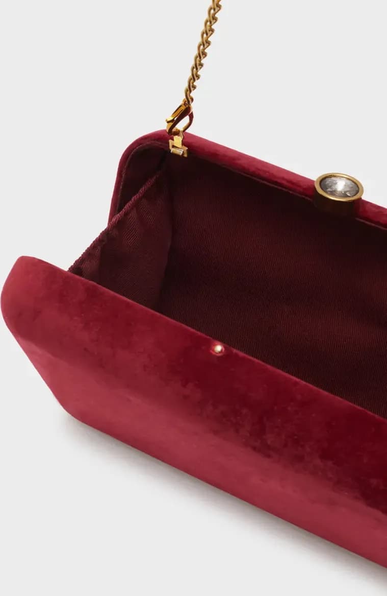 NALÌ | Clutch Leah velluto - 3