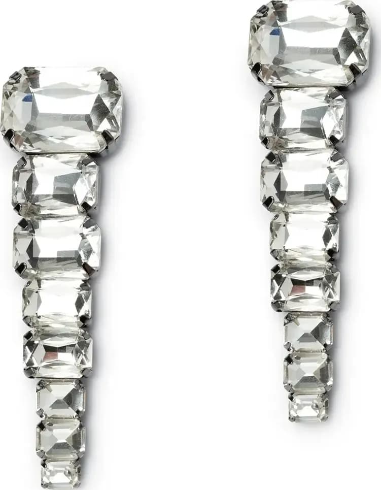 MYA ACCESSORIES | Orecchini pendenti gun con pietre - 3