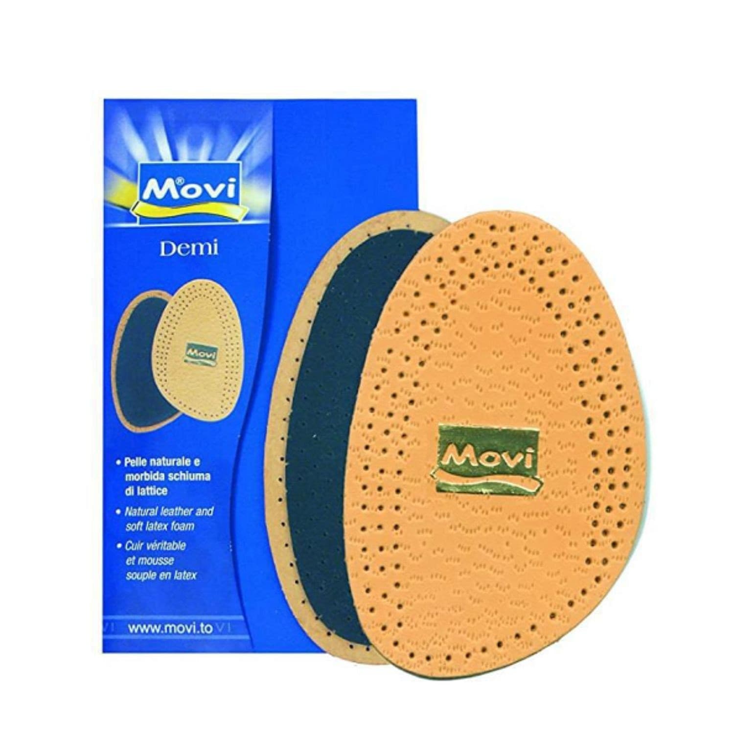 Movi Mezza Soletta Pelle Demi - 1