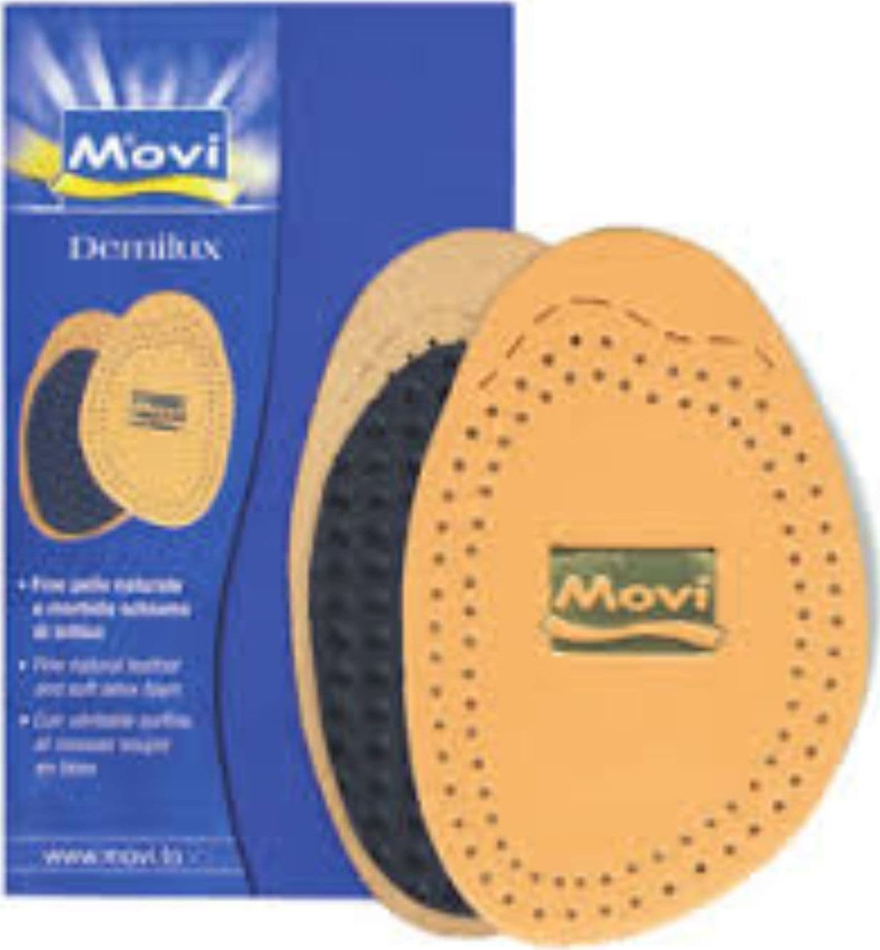 Movi Mezza Soletta Pelle DemiLux