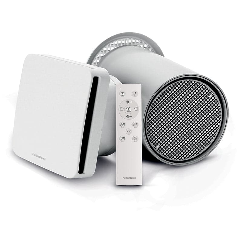 Aspiratore con telecomando a raggi infrarossi IP40 - diametro 160 - Bianco
