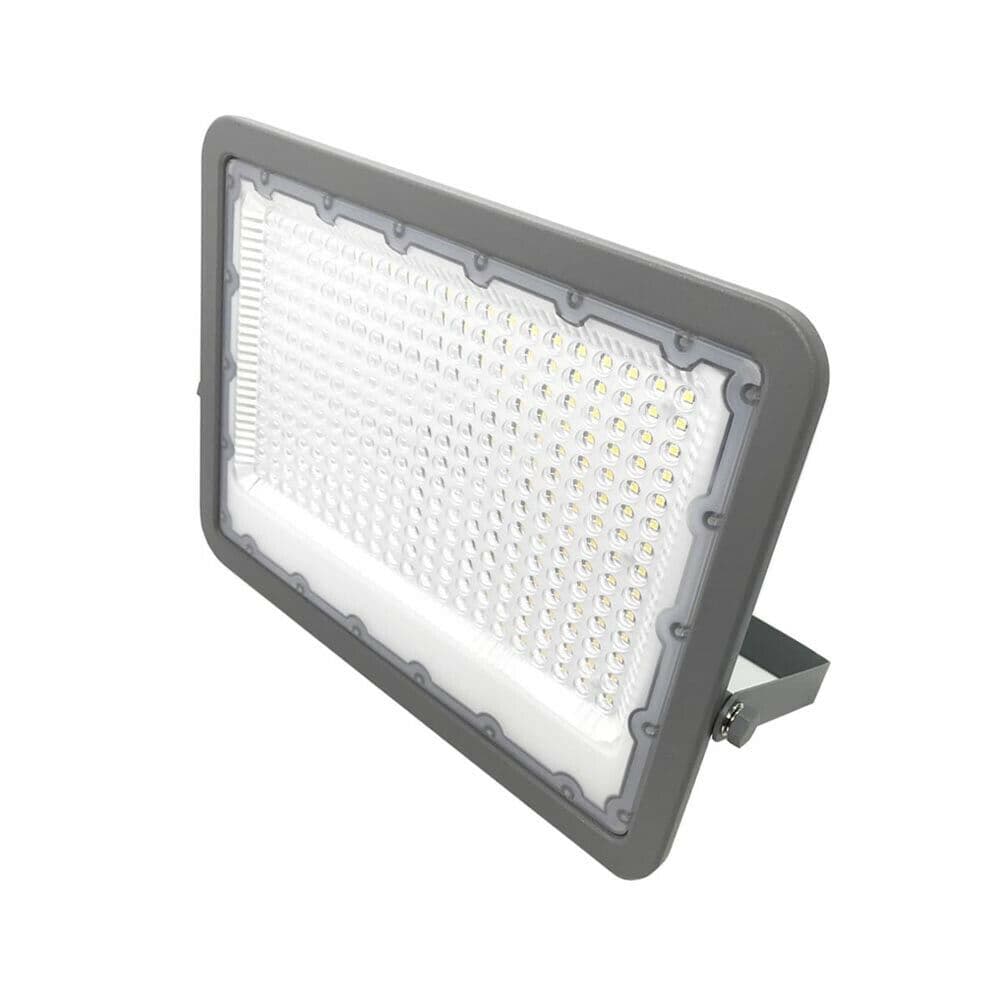 Faro 200 W Led Luce Calda 3000k . Illuminatore Slim Per Interno E Esterno Ip65 - 2