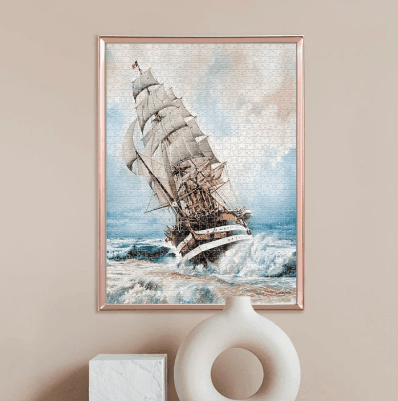 Clementoni - puzzle collection – "Amerigo Vespucci”– 1000 pezzi, puzzle adulti - 4