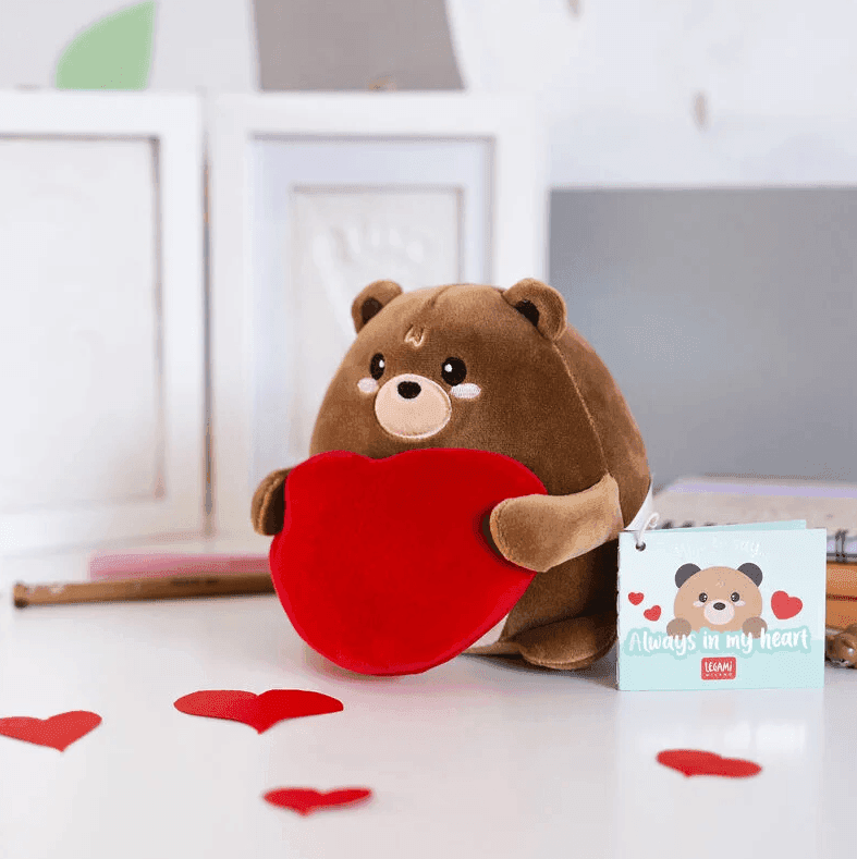 Legami - San Valentino Peluche - Super Soft! - Mini - Teddy Bear (MSC0001) - 4