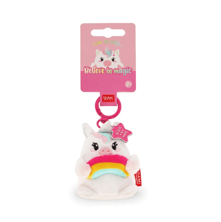 Legami - Portachiavi di Peluche - Super Soft! - Tiny - Unicorn (SPK0003) - 5