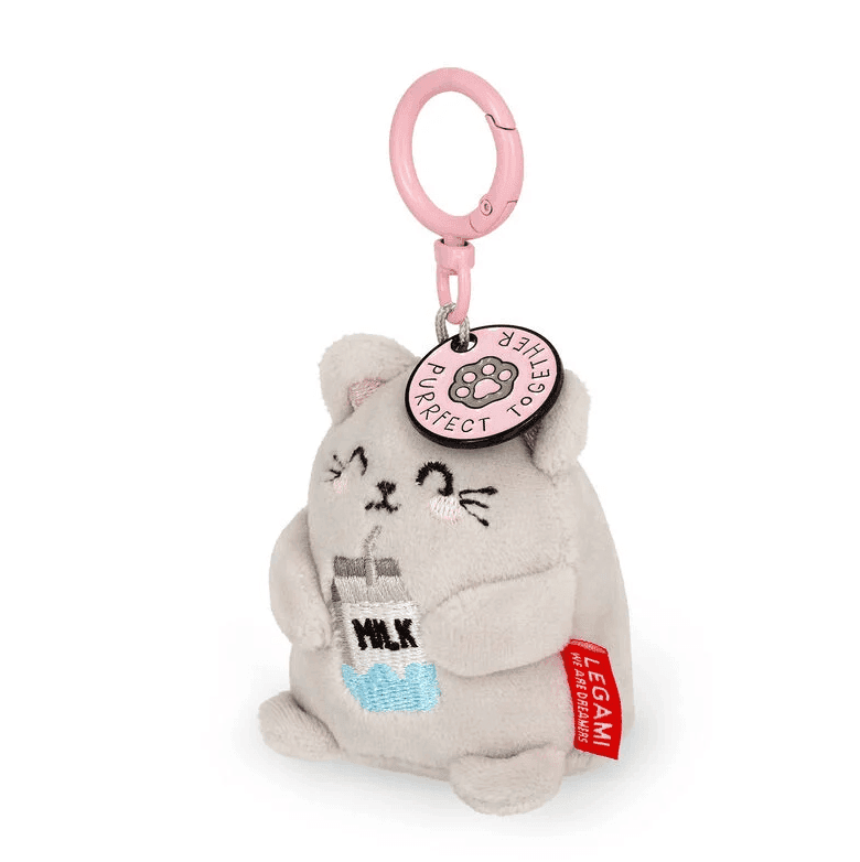 Legami - Portachiavi di Peluche - Super Soft! - Tiny - Kitty (SPK0004) - 3