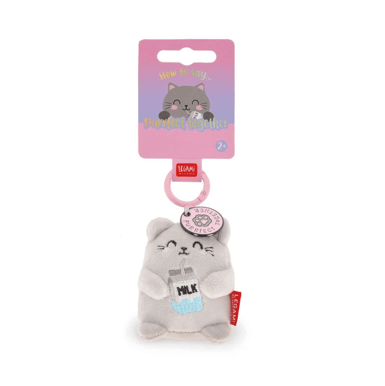 Legami - Portachiavi di Peluche - Super Soft! - Tiny - Kitty (SPK0004) - 5