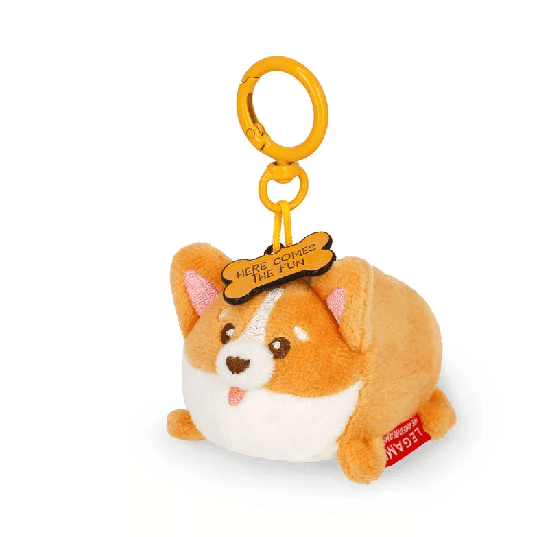 Legami - Portachiavi di Peluche - Super Soft! - Tiny - Corgi (SPK0005) - 3