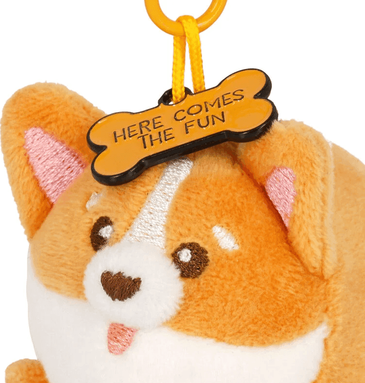 Legami - Portachiavi di Peluche - Super Soft! - Tiny - Corgi (SPK0005) - 4