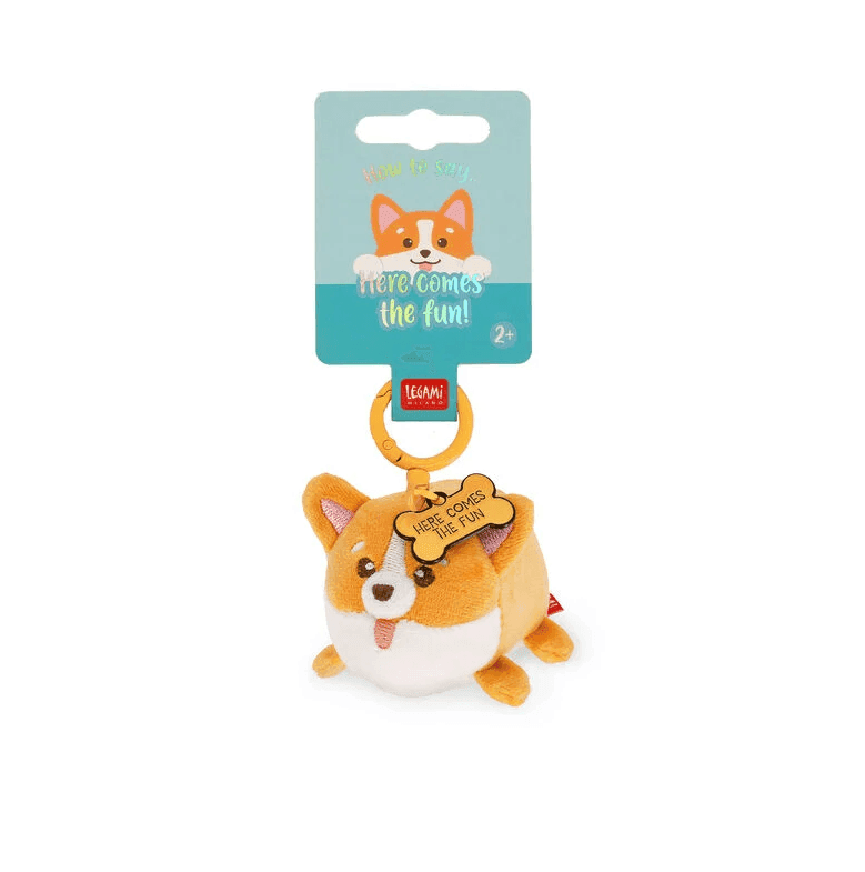 Legami - Portachiavi di Peluche - Super Soft! - Tiny - Corgi (SPK0005) - 5