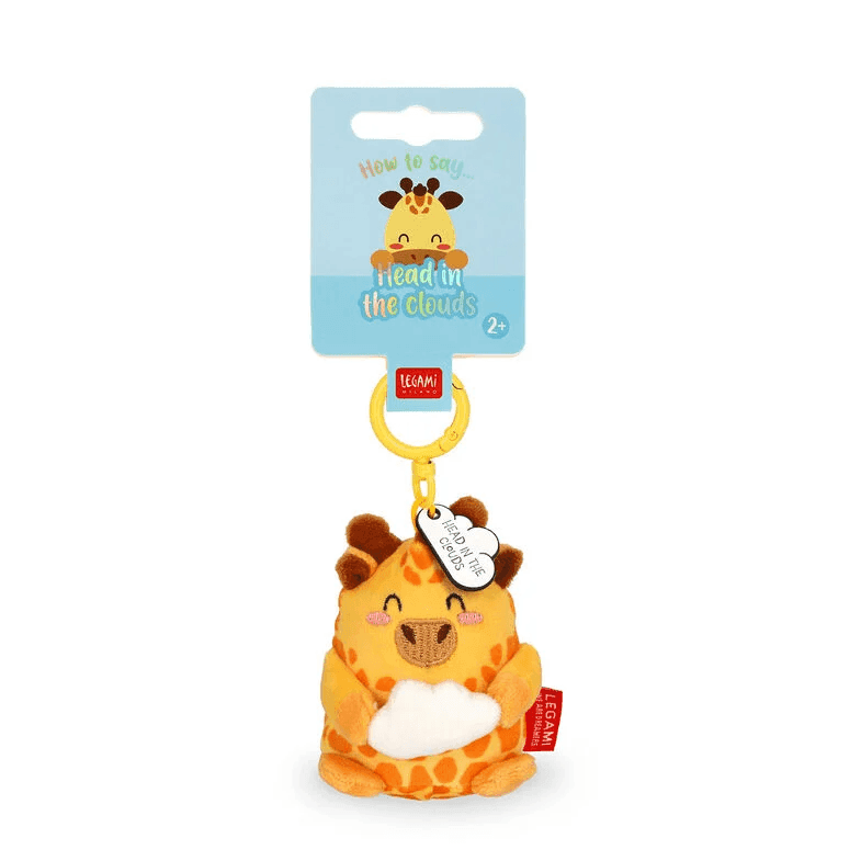 Legami - Portachiavi di Peluche - Super Soft! - Tiny - Giraffe (SPK0008) - 5