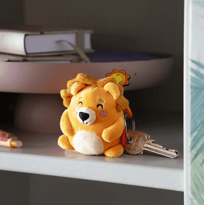 Legami - Portachiavi di Peluche - Super Soft! - Tiny - Lion (SPK0007) - 2