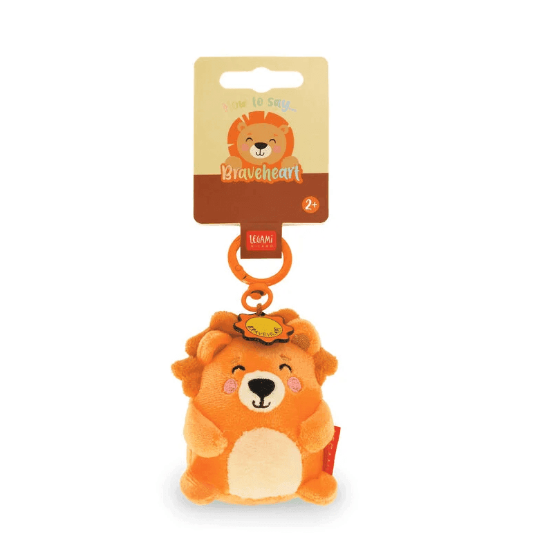 Legami - Portachiavi di Peluche - Super Soft! - Tiny - Lion (SPK0007) - 5