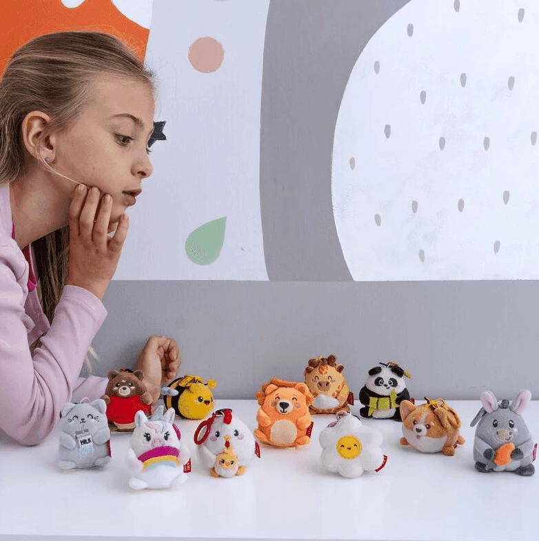 Legami - Portachiavi di Peluche - Super Soft! - Tiny - Hen  (SPK0011) - 6