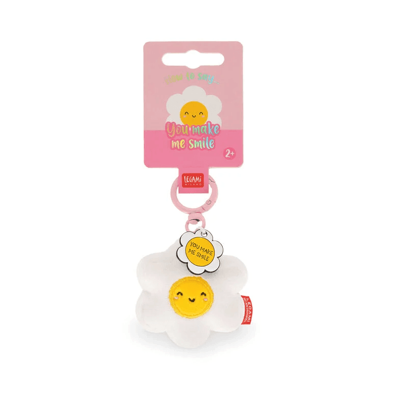 Legami - Portachiavi di Peluche - Super Soft! - Tiny - Daisy (SPK0010) - 5