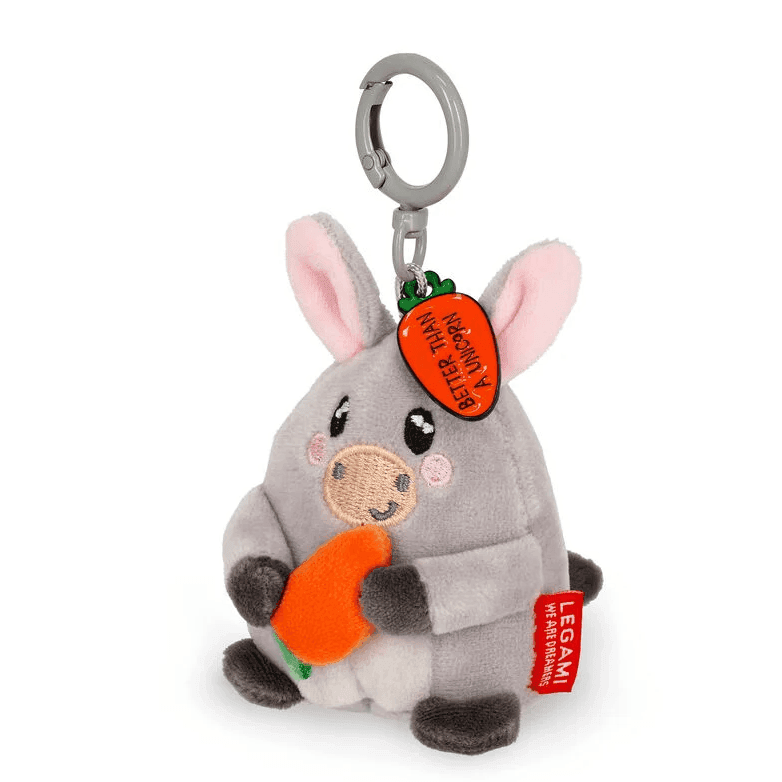 Legami - Portachiavi di Peluche - Super Soft! - Tiny - Donkey (SPK0012) - 3