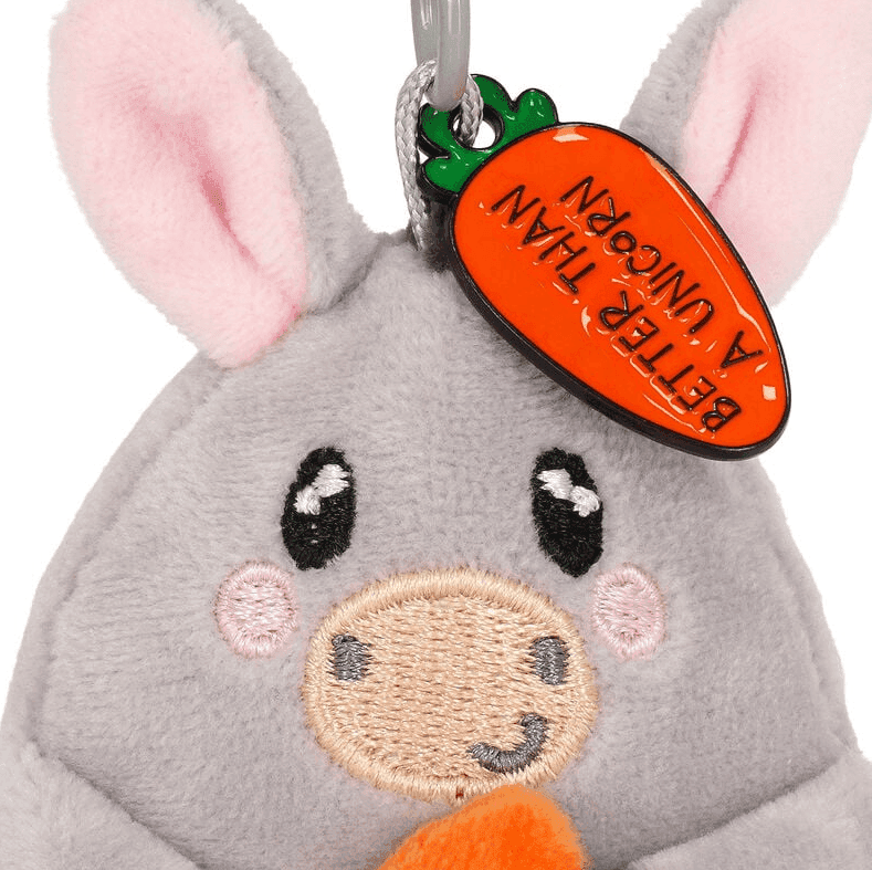 Legami - Portachiavi di Peluche - Super Soft! - Tiny - Donkey (SPK0012) - 4