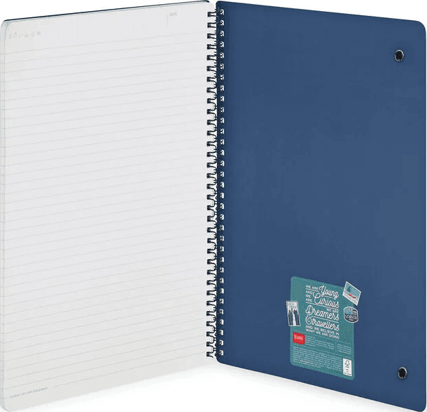 Legami - Quaderno Spiralato a Righe Maxi a tema Travel Stickers (A4NOTS0059) - 3