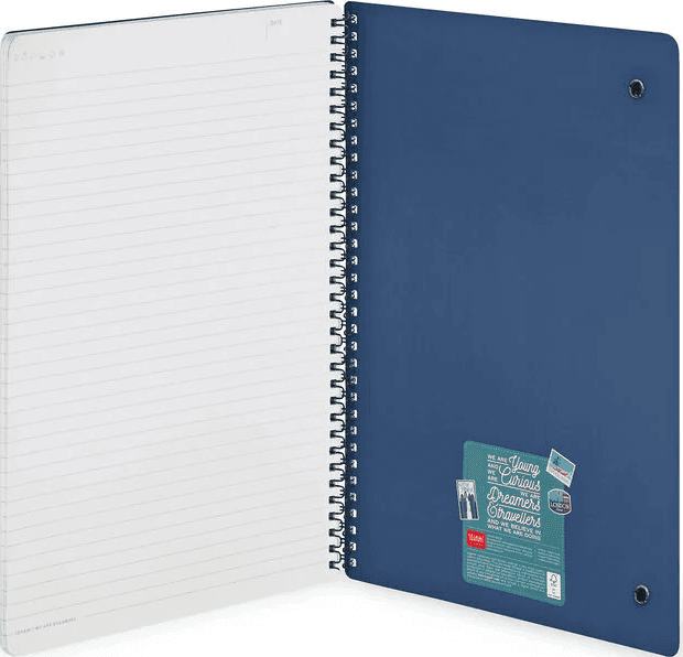 Legami - Quaderno Spiralato a Righe Maxi a tema Travel Stickers (A4NOTS0059) - 3