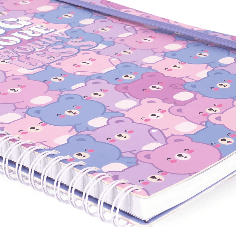 Legami - Quaderno Spiralato a Righe Maxi a tema Teddy Bear (A4NOTS0061) - 4