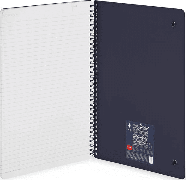 Legami - Quaderno Spiralato a Righe Maxi a tema Moth (A4NOTS0064) - 3