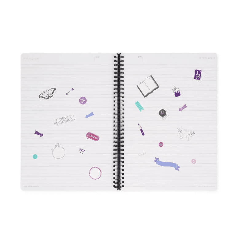 Legami - Quaderno Spiralato a Righe Maxi a tema Moth (A4NOTS0064) - 5
