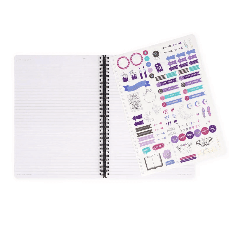 Legami - Quaderno Spiralato a Righe Maxi a tema Moth (A4NOTS0064) - 6