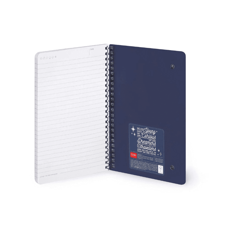 Legami - Quaderno a Righe con Spirale - Foglio A5  a tema Moth (A5NOTS0053) - 3