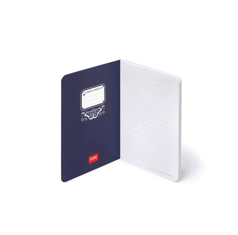 Legami - Quaderno a Righe Small- Foglio A6  a tema Moth (A6NOT0055) - 2