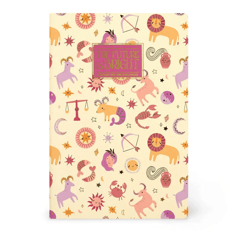 Legami - Quaderno a Righe Large a tema Zodiac - Foglio B5 (B5NOT0058)