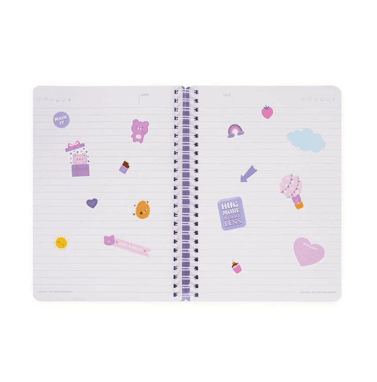 Legami - Quaderno a Righe con Spirale - Foglio A5 a tema Teddy Bear (A5NOTS0050) - 5
