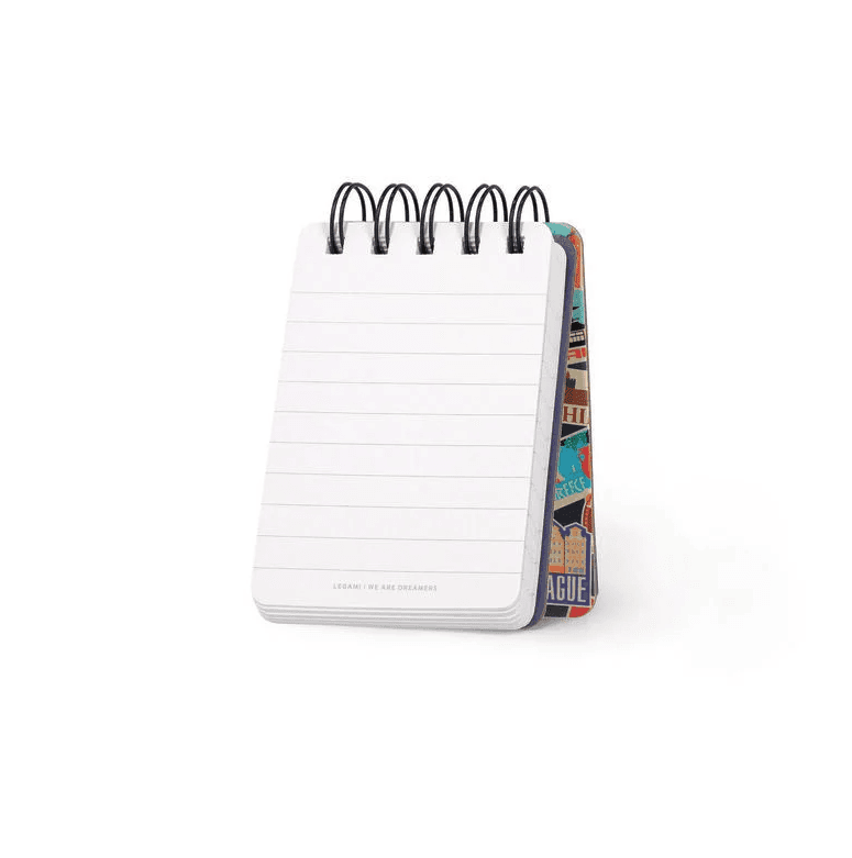 Legami - Mini Notebook a Spirale a tema Travel Stickers (MNOTS0026) - 3