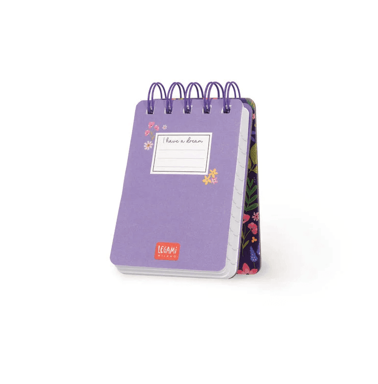 Legami - Mini Notebook a Spirale a tema Flowers (MNOTS0027) - 2