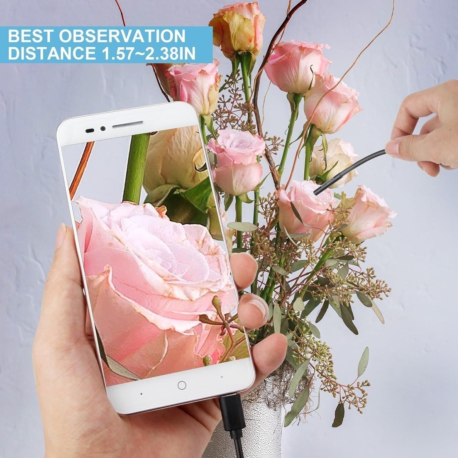 Endoscopio Android 2.0 Megapixel CMOS HD 2 in 1 Impermeabile Periscopio - 5