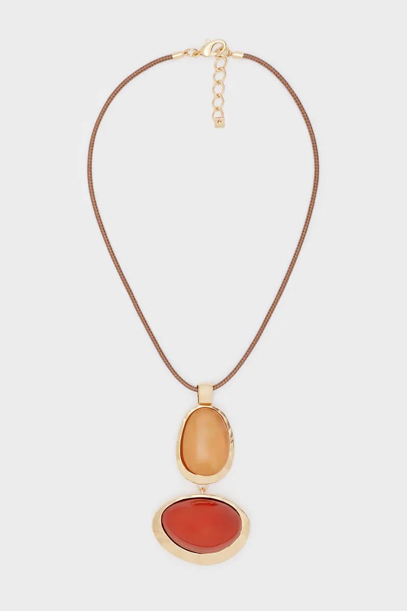NALÌ | Collana lunga Nova con pendente in resina - 2