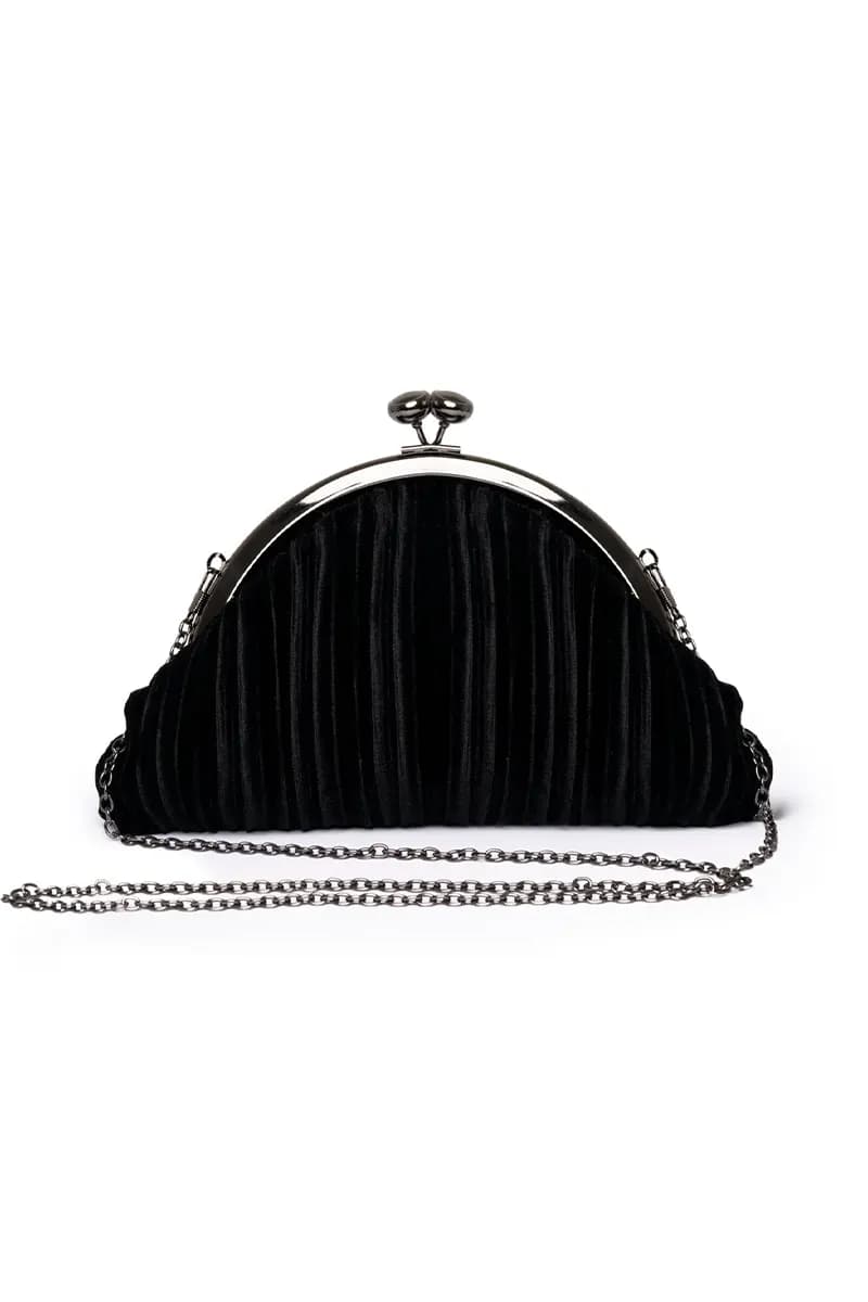 MYA ACCESSORIES | Borsa pochette tessuto in velluto - 2