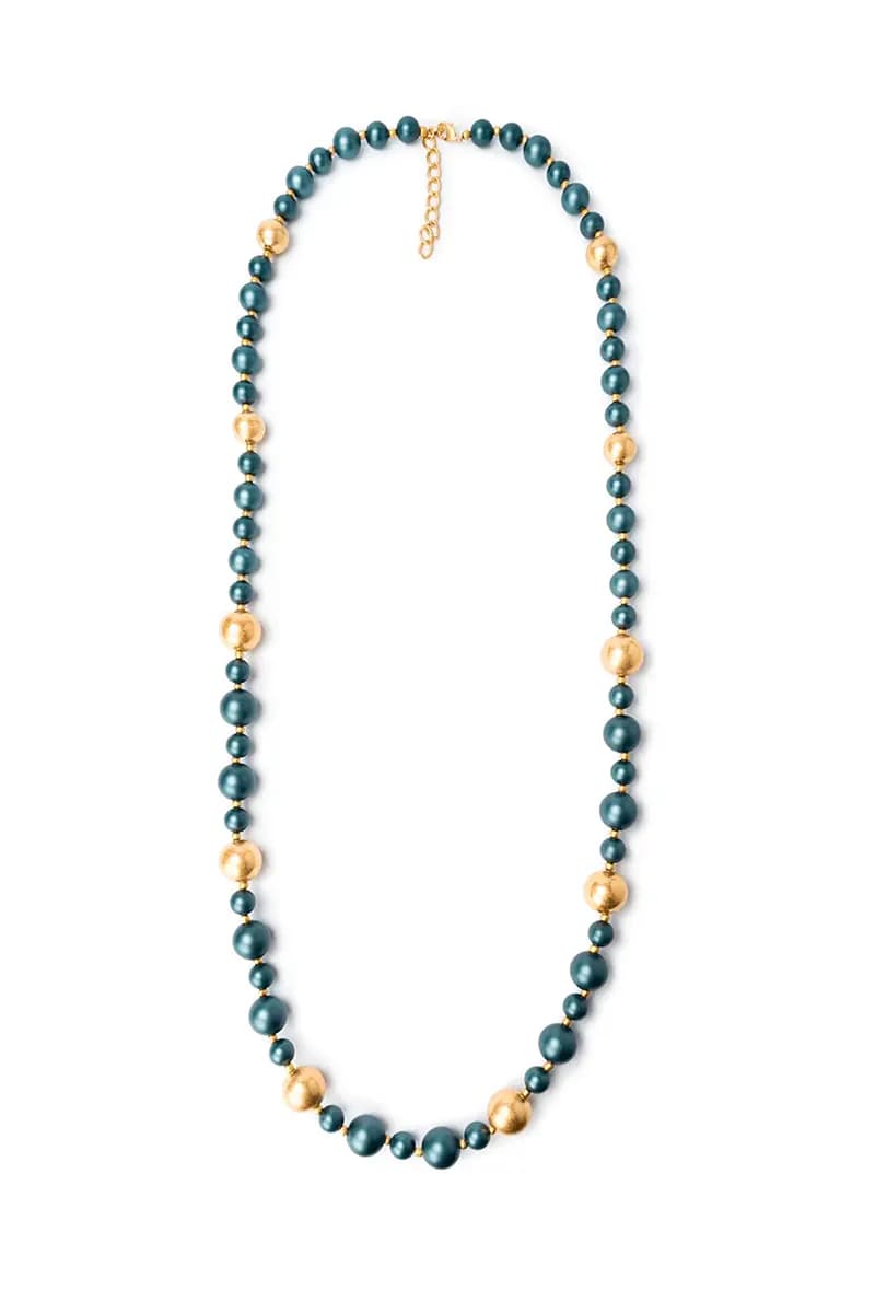 MYA ACCESSORIES | Collana lunga con balls in acrilico - 2