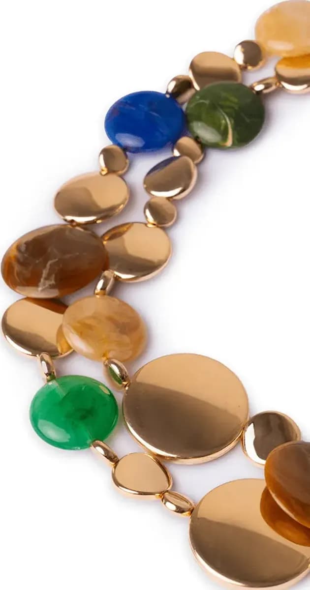 MYA ACCESSORIES | Collana girocollo a due fili - 3