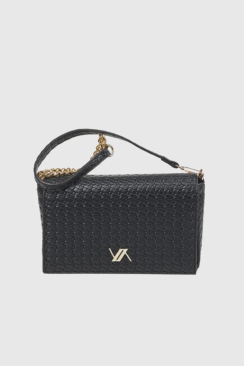 VERDE FASHION | Pochette ecopelle trama intrecciata - 15