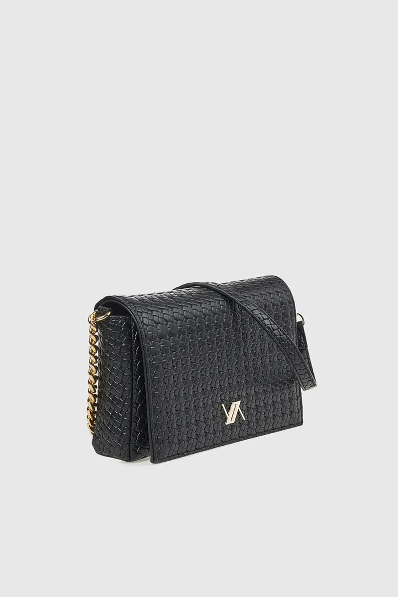 VERDE FASHION | Pochette ecopelle trama intrecciata - 7