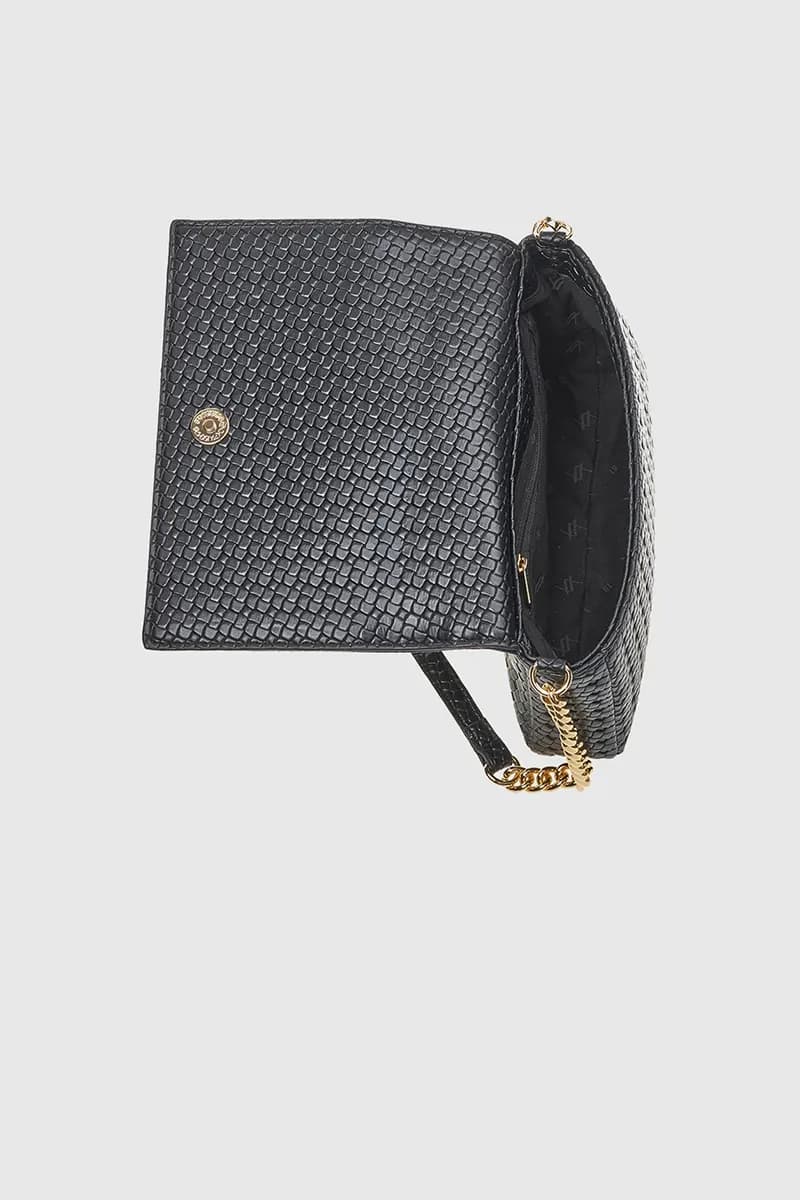 VERDE FASHION | Pochette ecopelle trama intrecciata - 8